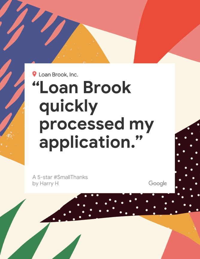 Loan brook quick application process